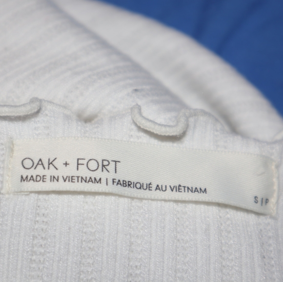 Oak +Fort white crop top - Picture 10 of 11
